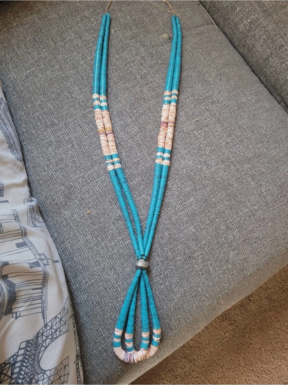 Turquoise Navajo Handcrafted Jacla 🩵